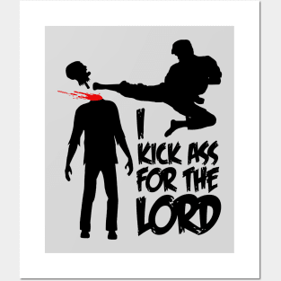 I Kick Ass For The Lord - Braindead / Dead Alive Posters and Art